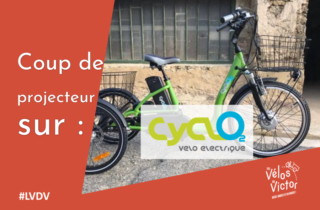 Coup de projecteur sur : CyclO2 - tricycle électrique
