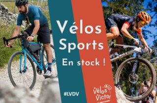 Vélos Sports en stock : VTT et gravel
