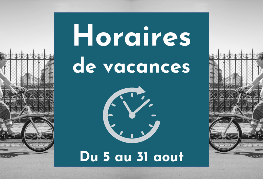 Horaires estivales 2024